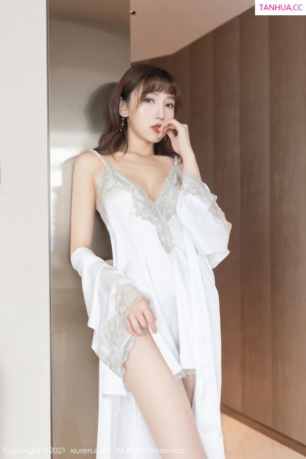 陆萱萱  你的女神陆萱萱 居家睡衣主题第9张图片
